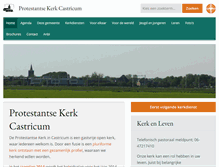 Tablet Screenshot of pkcastricum.nl